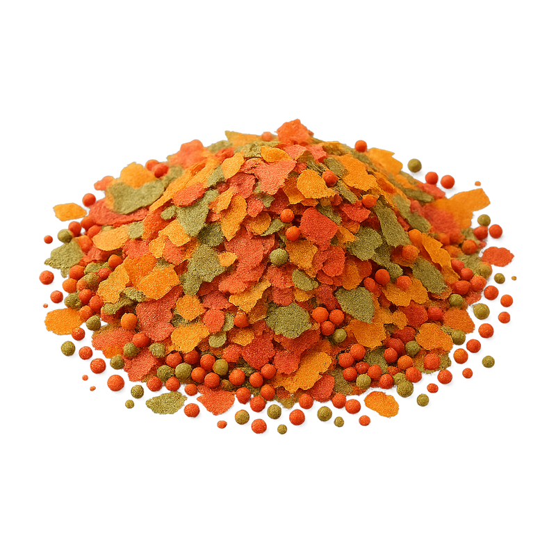 Tropical flake and pellet fish food — Fish Food